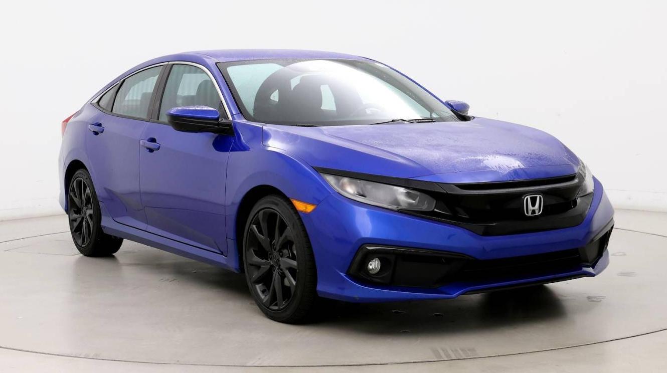 HONDA CIVIC 2021 19XFC2F87ME002674 image