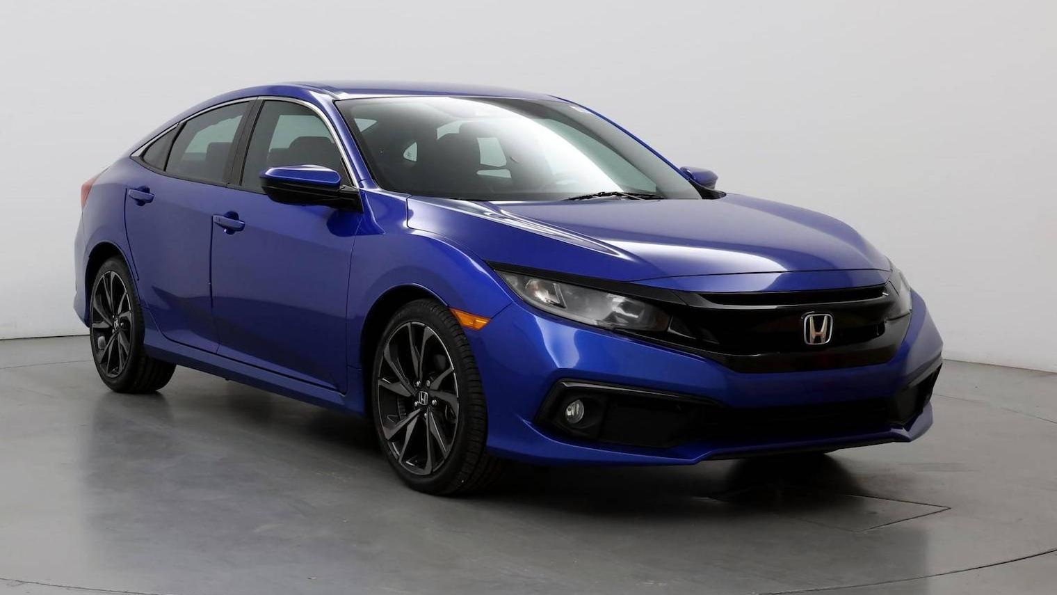 HONDA CIVIC 2021 19XFC2F85ME002608 image