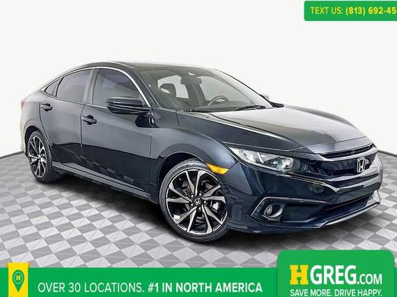 HONDA CIVIC 2021 19XFC2F82ME004445 image