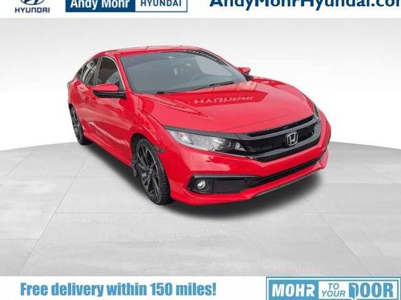HONDA CIVIC 2021 2HGFC2F80MH535780 image