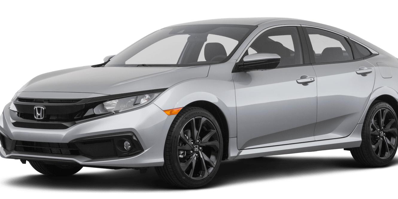 HONDA CIVIC 2021 2HGFC2F84MH505973 image