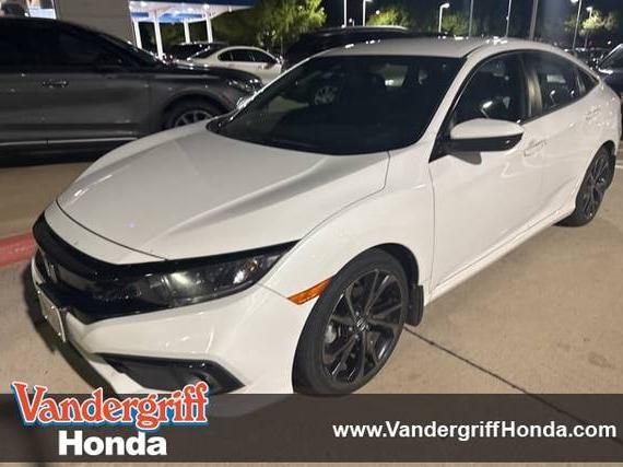 HONDA CIVIC 2021 19XFC2F83ME004289 image