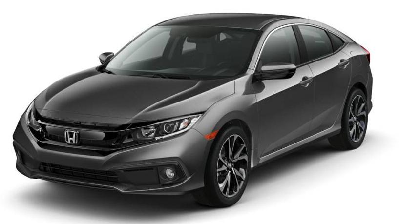 HONDA CIVIC 2021 19XFC2F84ME203366 image