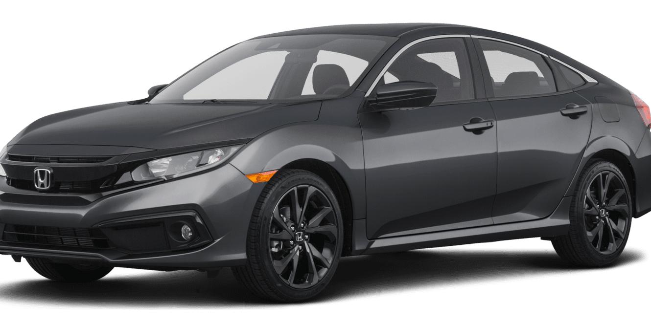 HONDA CIVIC 2021 2HGFC2F81MH531673 image