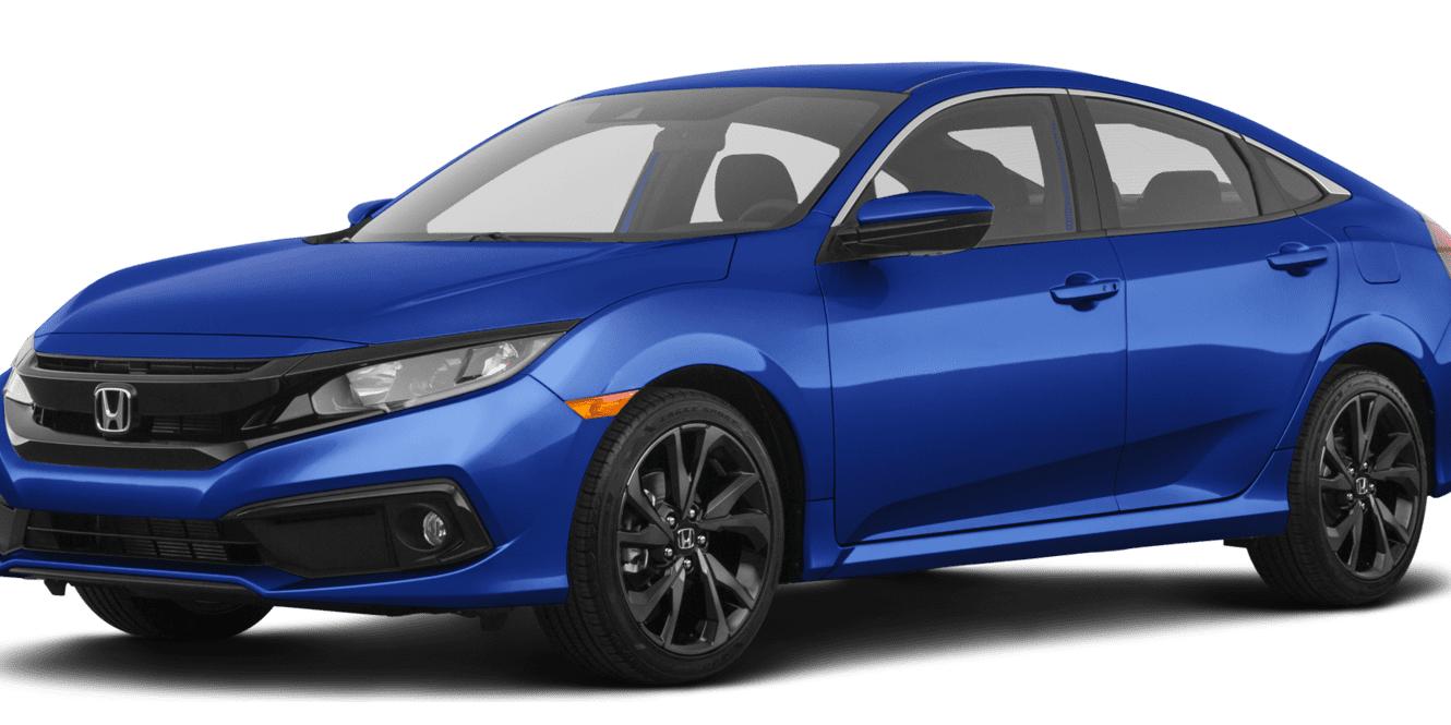 HONDA CIVIC 2021 19XFC2F84ME202878 image