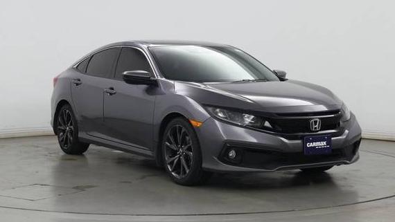 HONDA CIVIC 2021 19XFC2F86ME000768 image