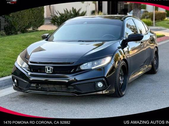 HONDA CIVIC 2021 2HGFC2F88MH557221 image