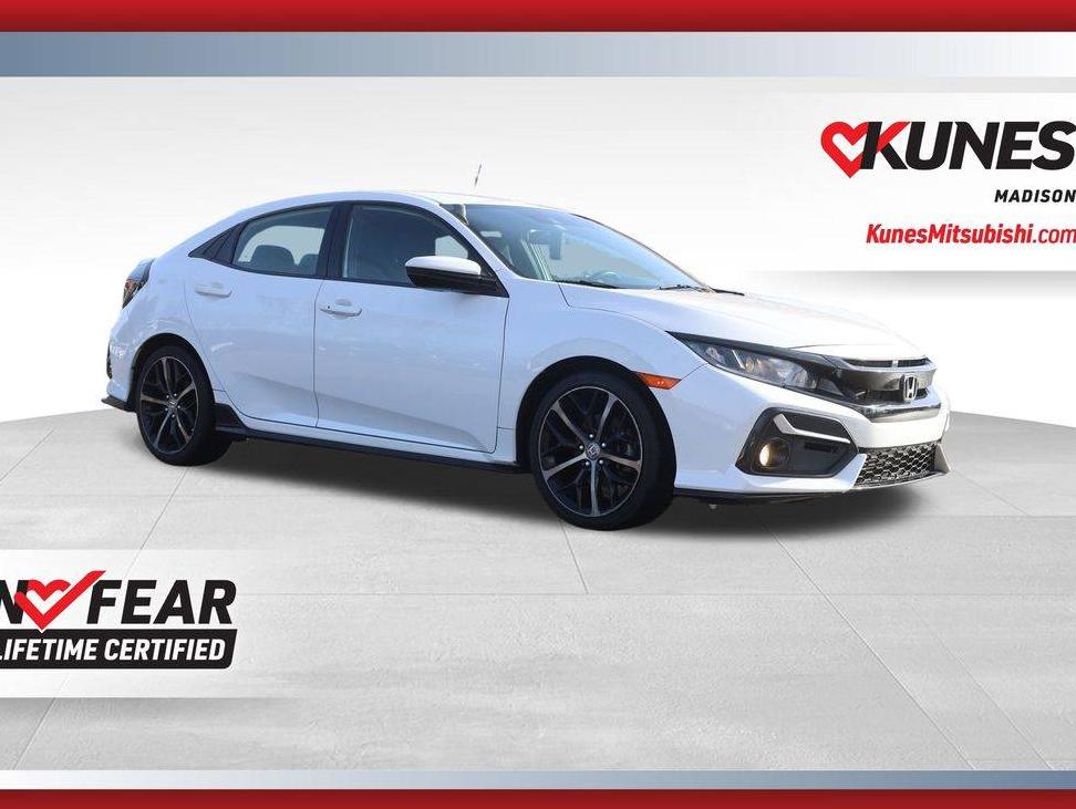 HONDA CIVIC 2021 SHHFK7H48MU412158 image