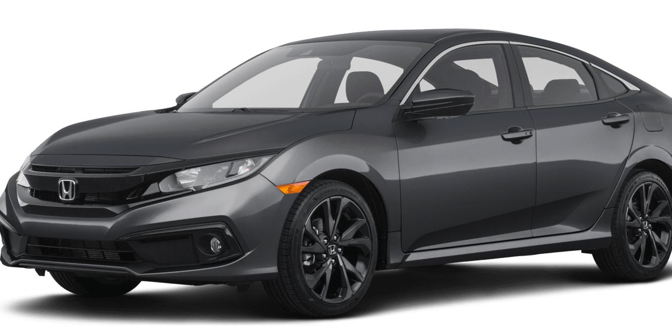 HONDA CIVIC 2021 19XFC2F81ME000788 image