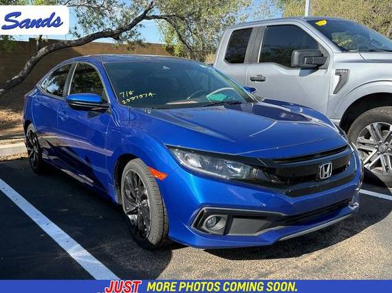 HONDA CIVIC 2021 2HGFC2F81MH554595 image