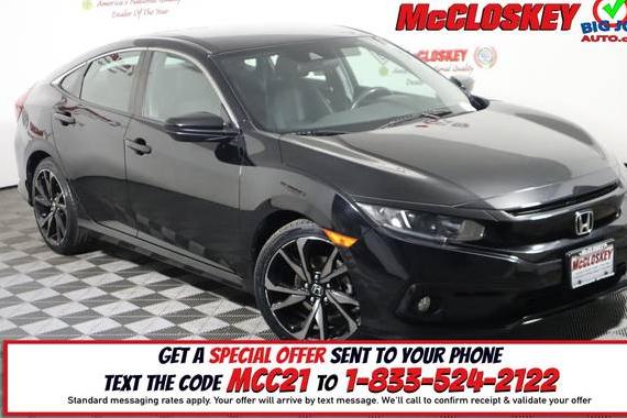 HONDA CIVIC 2021 2HGFC2F88MH551046 image
