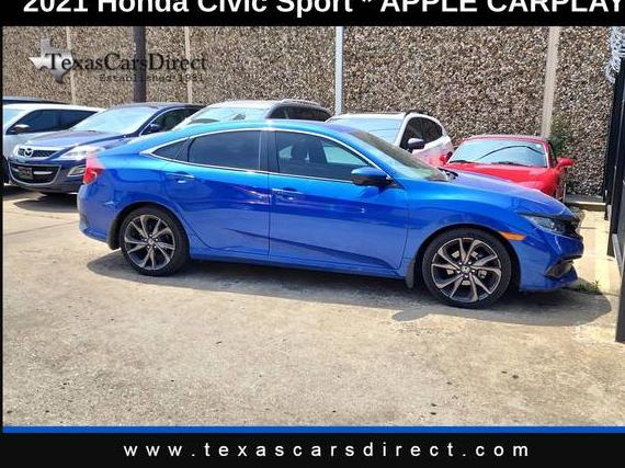 HONDA CIVIC 2021 19XFC2F82ME002078 image