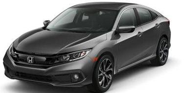 HONDA CIVIC 2021 19XFC2F81ME002508 image