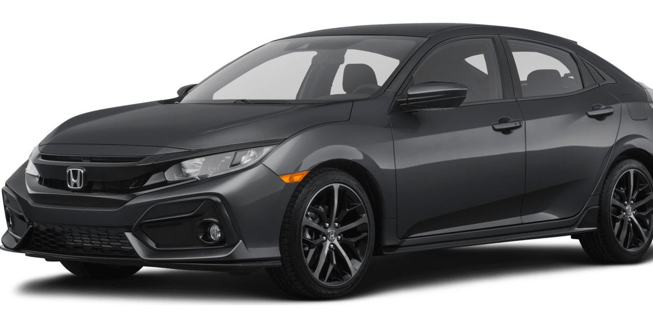 HONDA CIVIC 2021 SHHFK7H48MU412208 image