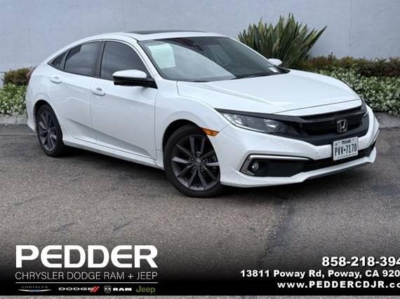 HONDA CIVIC 2021 19XFC1F73ME001605 image