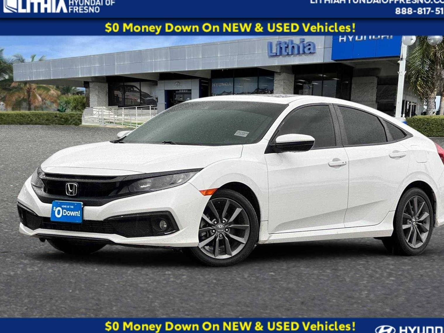 HONDA CIVIC 2021 19XFC1F30ME206599 image