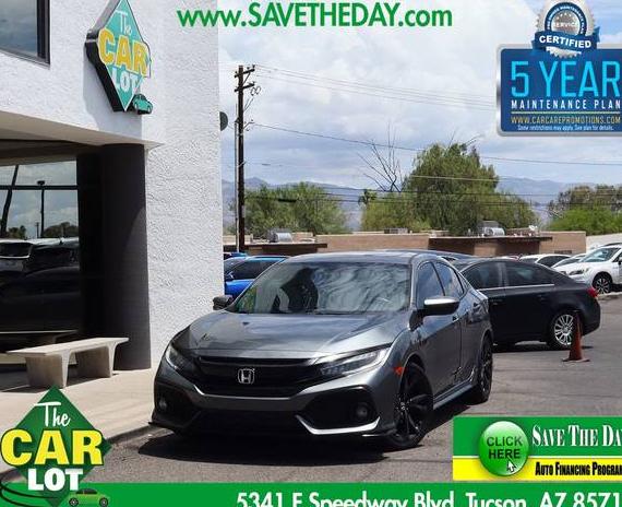 HONDA CIVIC 2017 SHHFK7H93HU418564 image