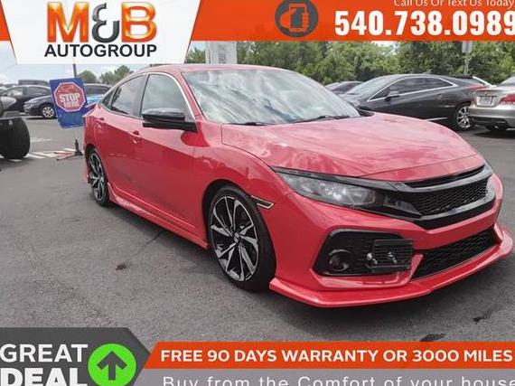 HONDA CIVIC 2017 2HGFC1E59HH701625 image