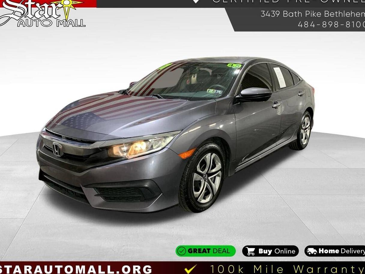 HONDA CIVIC 2017 19XFC2F50HE229541 image