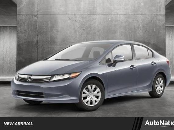 HONDA CIVIC 2012 19XFB2F57CE050263 image