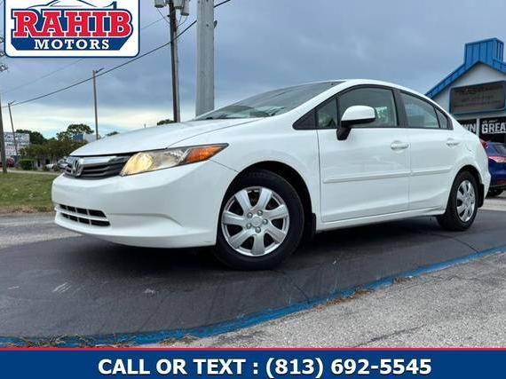 HONDA CIVIC 2012 19XFB2F53CE038644 image