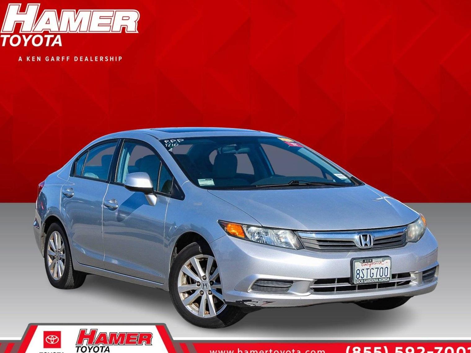 HONDA CIVIC 2012 2HGFB2F96CH506178 image