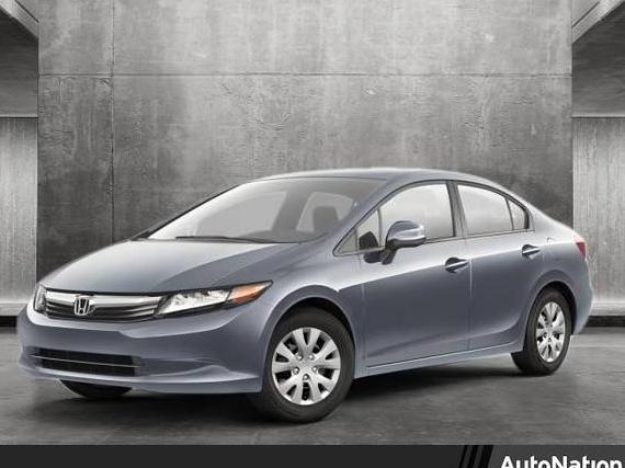 HONDA CIVIC 2012 2HGFB2F57CH599838 image