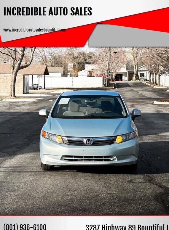 HONDA CIVIC 2012 2HGFB2F5XCH581799 image