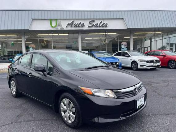 HONDA CIVIC 2012 19XFB2F59CE074595 image