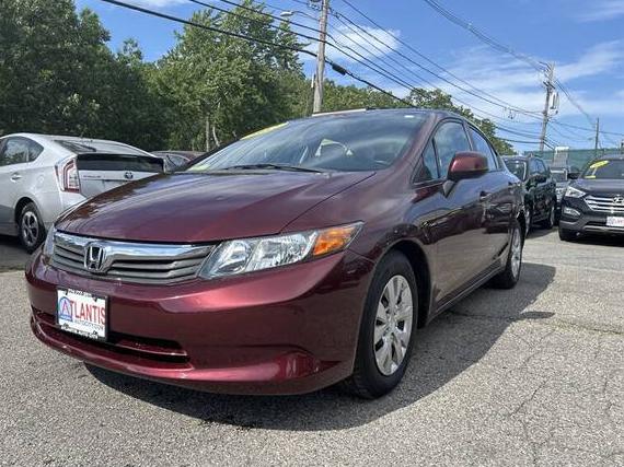HONDA CIVIC 2012 2HGFB2F5XCH531565 image