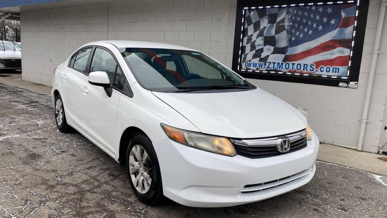 HONDA CIVIC 2012 19XFB2F5XCE109645 image