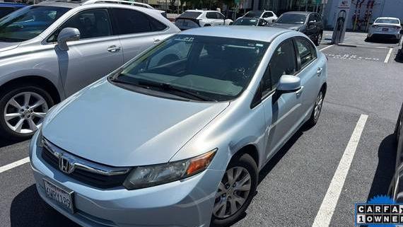 HONDA CIVIC 2012 19XFB2F57CE361630 image