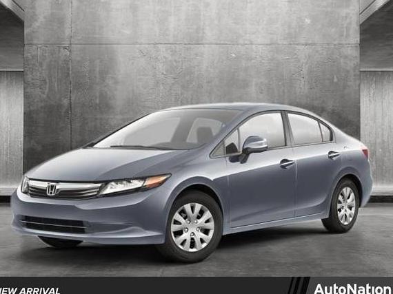 HONDA CIVIC 2012 19XFB2E58CE010873 image