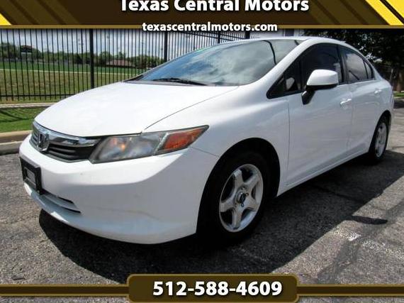 HONDA CIVIC 2012 2HGFB2F55CH326865 image