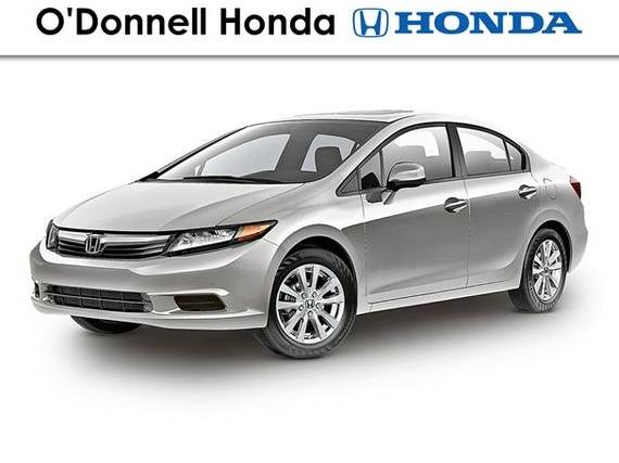 HONDA CIVIC 2012 2HGFB2F8XCH301471 image