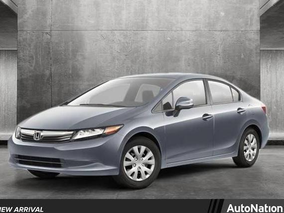 HONDA CIVIC 2012 19XFB2F51CE015623 image