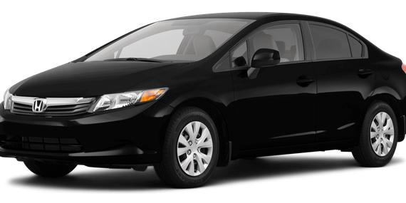 HONDA CIVIC 2012 2HGFB2F5XCH590342 image