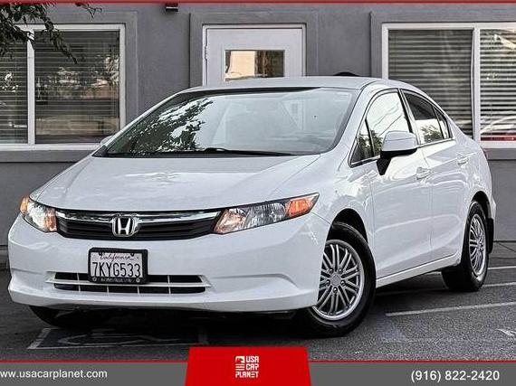 HONDA CIVIC 2012 2HGFB2F51CH548500 image