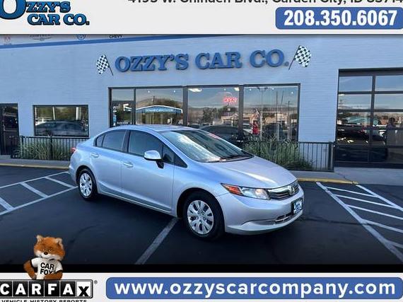 HONDA CIVIC 2012 2HGFB2F59CH591644 image HONDA CIVIC 2012 2HGFB2F59CH591644 image