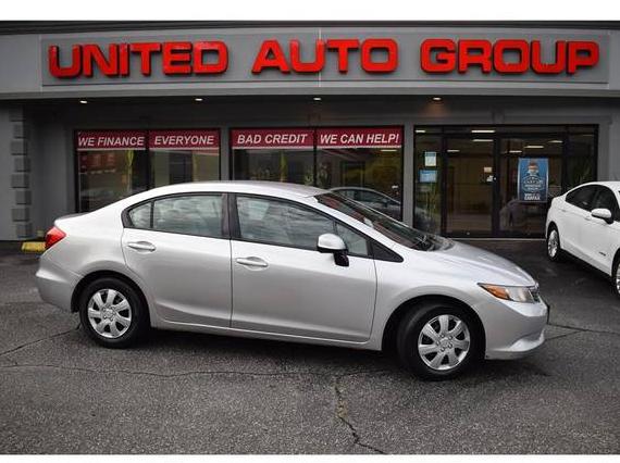 HONDA CIVIC 2012 2HGFB2F51CH322974 image HONDA CIVIC 2012 2HGFB2F51CH322974 image