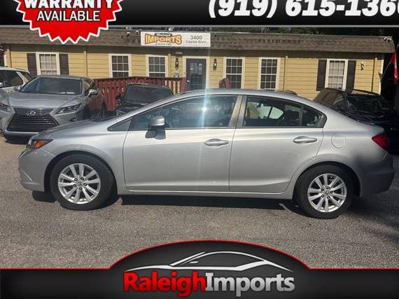 HONDA CIVIC 2012 19XFB2F82CE334331 image
