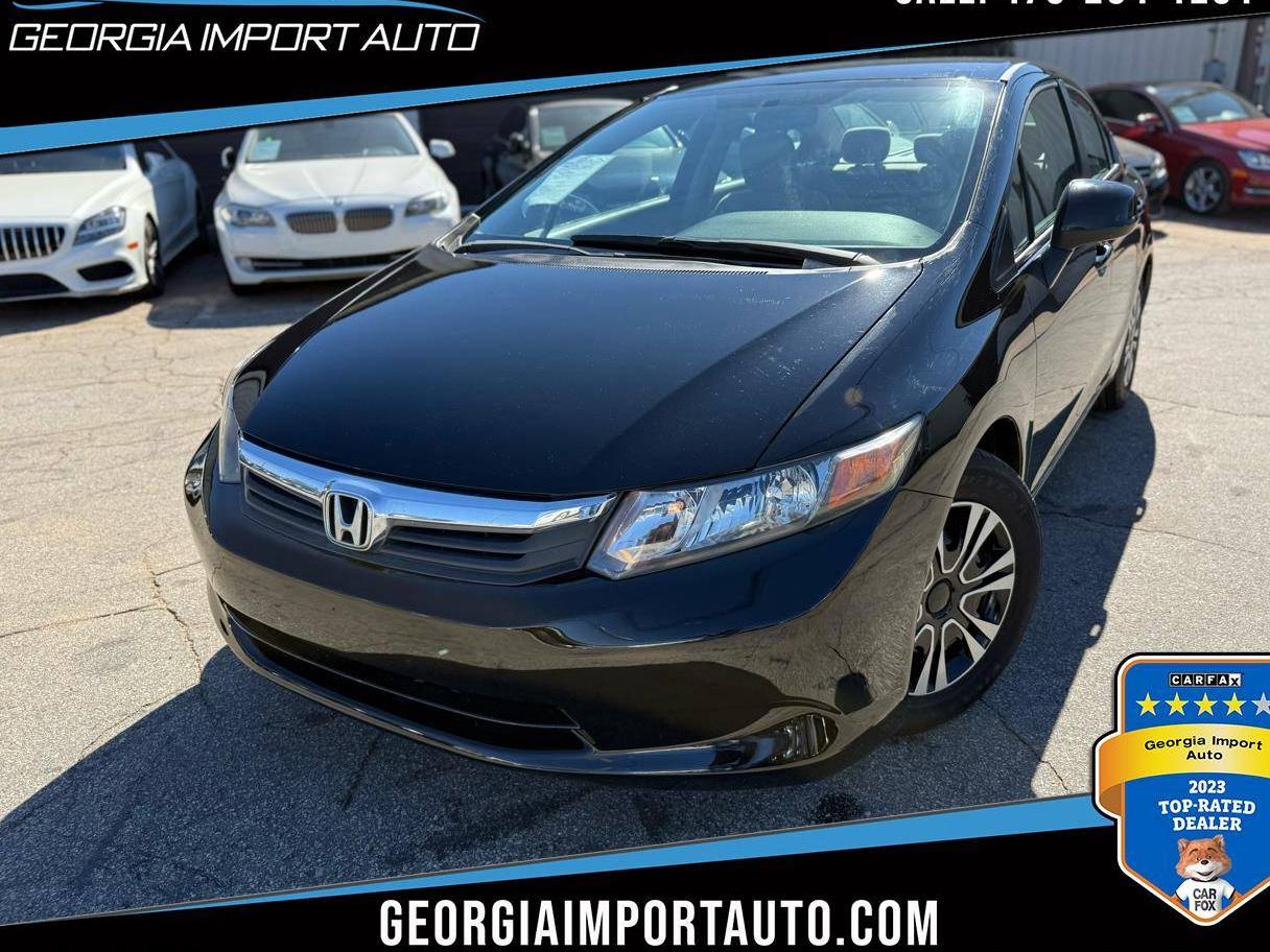 HONDA CIVIC 2012 2HGFB2F56CH571027 image