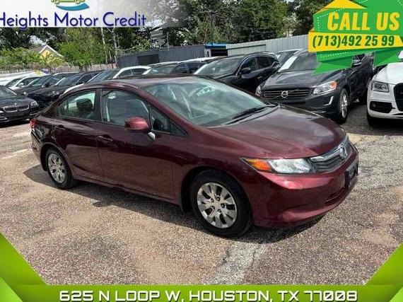HONDA CIVIC 2012 19XFB2F56CE049556 image