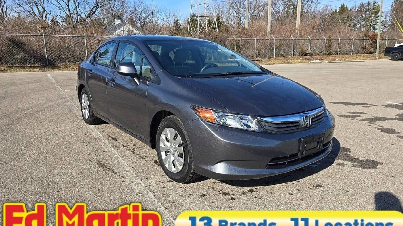 HONDA CIVIC 2012 19XFB2F5XCE103411 image