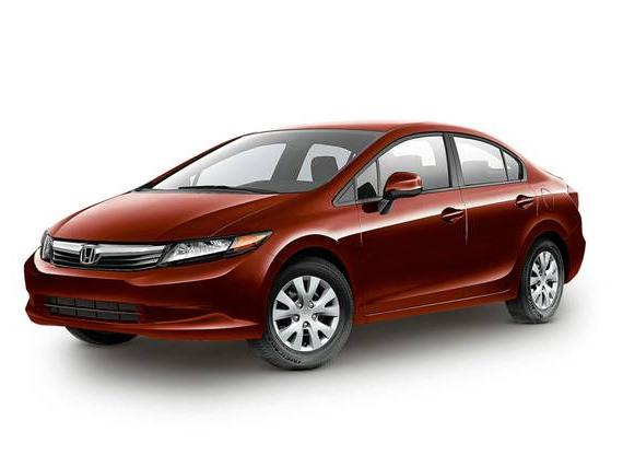 HONDA CIVIC 2012 2HGFB2F57CH333591 image