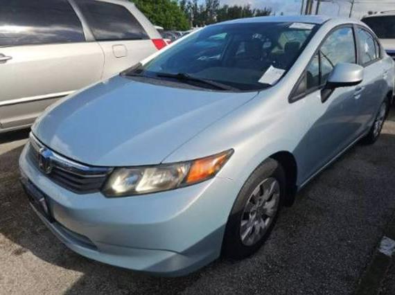 HONDA CIVIC 2012 19XFB2F57CE306126 image