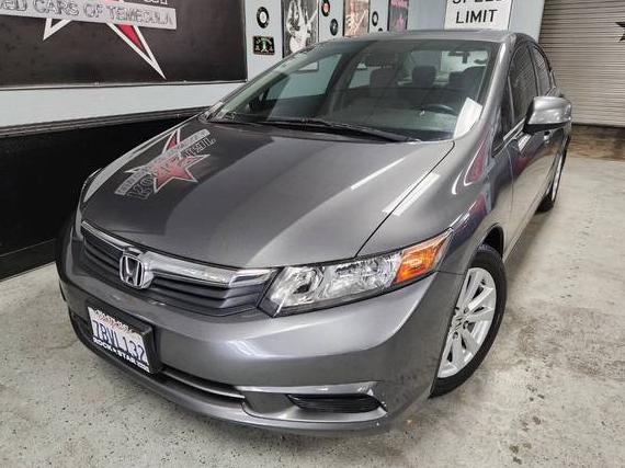 HONDA CIVIC 2012 2HGFB2F85CH519902 image