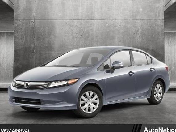 HONDA CIVIC 2012 19XFB2F58CE374452 image