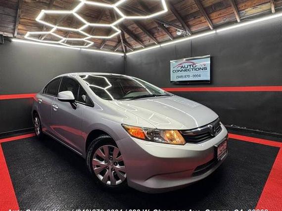 HONDA CIVIC 2012 19XFB2F59CE358650 image