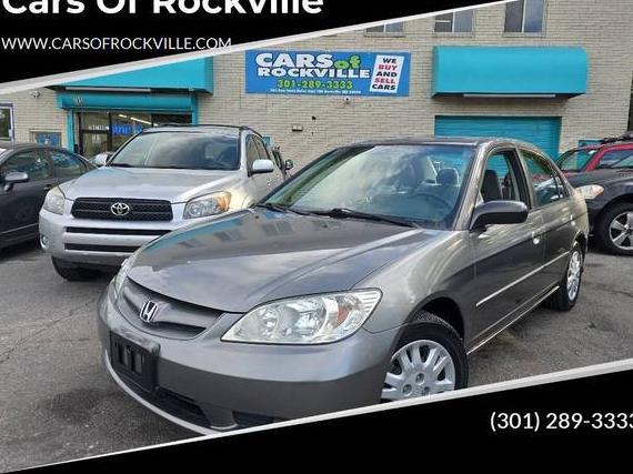 HONDA CIVIC 2004 2HGES16674H624303 image